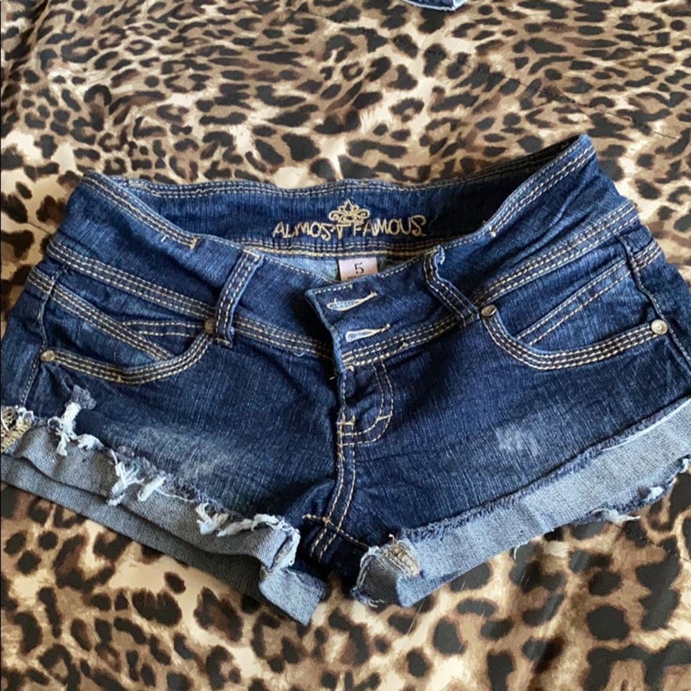 Jean shorts